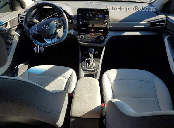 KMHC65LD0MU255068 2021 HYUNDAI IONIQ Black წინა პანელის ხედი