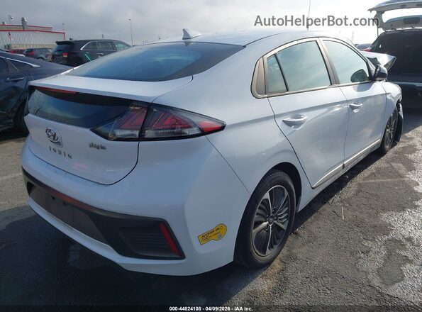 KMHC65LD2NU283469 2022 HYUNDAI IONIQ PLUG-IN HYBRID Белый Задняя правая четверть