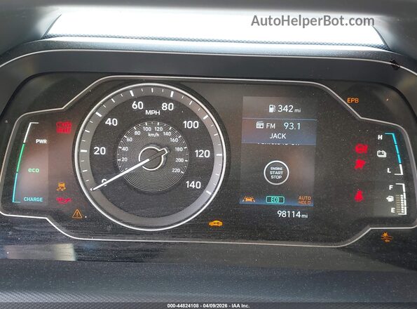 KMHC65LD2NU283469 2022 HYUNDAI IONIQ PLUG-IN HYBRID Белый Вид задних сидений