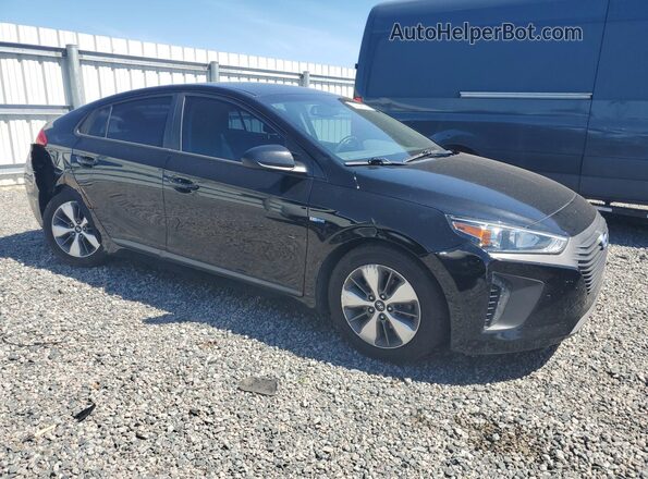 KMHC65LD9KU154463 2019 HYUNDAI IONIQ Black Передня права чверть