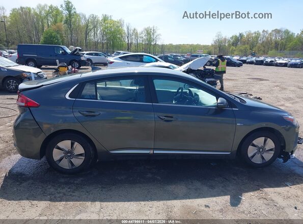 KMHC75LC1LU231588 2020 HYUNDAI IONIQ HYBRID Gray Սալոնի հետևի տեսք