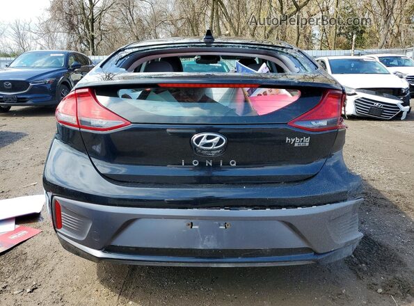 KMHC75LC1MU257237 2021 HYUNDAI IONIQ Black უკანა ხედი