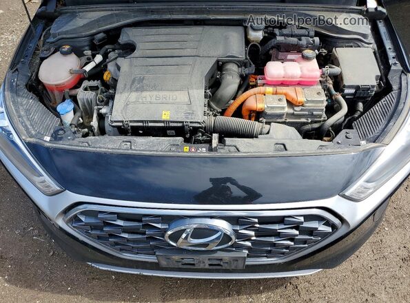 KMHC75LC1MU257237 2021 HYUNDAI IONIQ Black უკანა სალონის ხედი