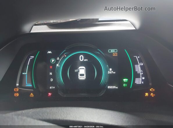 KMHC75LC1NU269356 2022 HYUNDAI IONIQ HYBRID Red Вид задніх сидінь