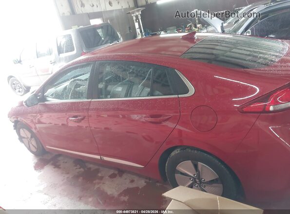 KMHC75LC1NU269356 2022 HYUNDAI IONIQ HYBRID Red Панорамний вид салону 360°