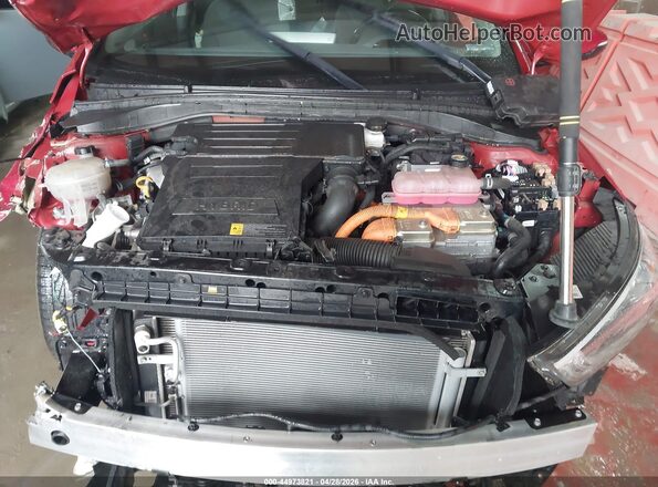 KMHC75LC1NU269356 2022 HYUNDAI IONIQ HYBRID Red Вид ззаду