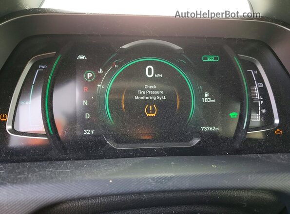 KMHC75LC2MU250992 2021 HYUNDAI IONIQ Red Widok zestawu wskaźników