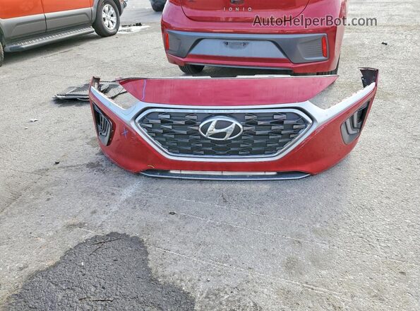KMHC75LC2MU250992 2021 HYUNDAI IONIQ Red Widok komory silnika