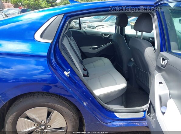 KMHC75LC2NU282648 2022 HYUNDAI IONIQ HYBRID Blue VIN კოდის სტიკერის ხედი