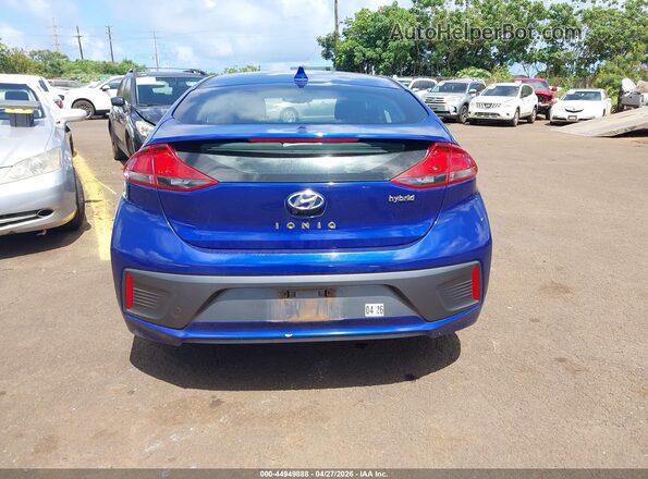 KMHC75LC2NU282648 2022 HYUNDAI IONIQ HYBRID Blue 