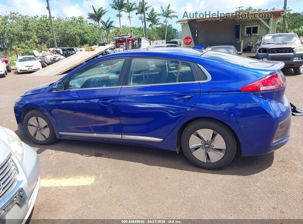 KMHC75LC2NU282648 2022 HYUNDAI IONIQ HYBRID Blue სალონის 360-გრადუსიანი ხედი