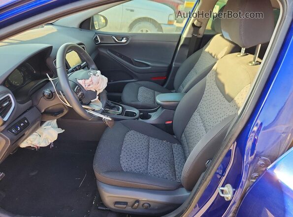 KMHC75LC3KU131667 2019 HYUNDAI IONIQ Purple Вид салону спереду