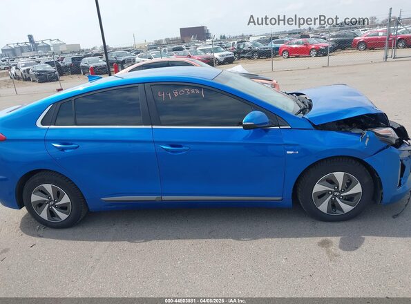 KMHC75LC4JU103018 2018 HYUNDAI IONIQ HYBRID Blue 