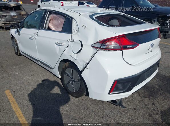 KMHC75LC6LU231456 2020 HYUNDAI IONIQ HYBRID White Հետևի ձախ
