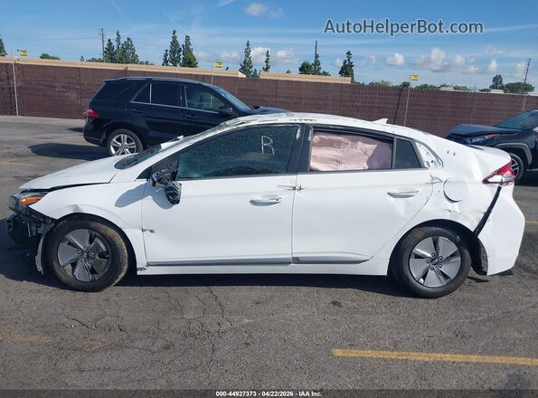KMHC75LC6LU231456 2020 HYUNDAI IONIQ HYBRID White Սալոնի 360 աստիճան տեսք