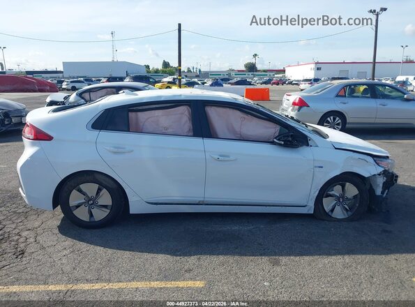 KMHC75LC6LU231456 2020 HYUNDAI IONIQ HYBRID White Սալոնի հետևի տեսք
