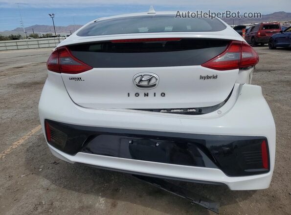 KMHC75LC7KU120655 2019 HYUNDAI IONIQ White Widok z tyłu