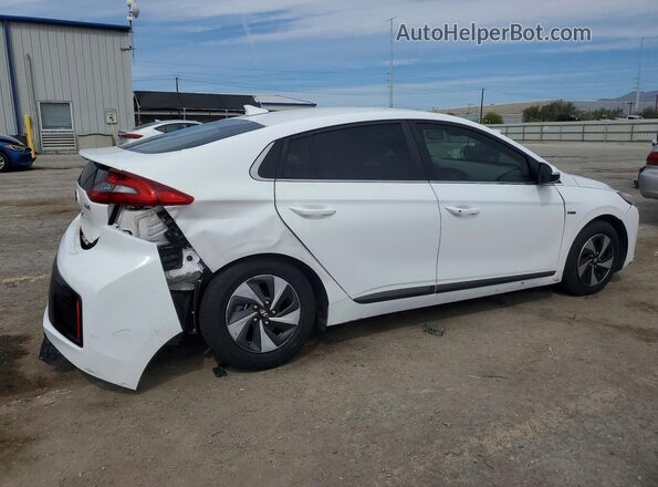 KMHC75LC7KU120655 2019 HYUNDAI IONIQ White Tył prawy