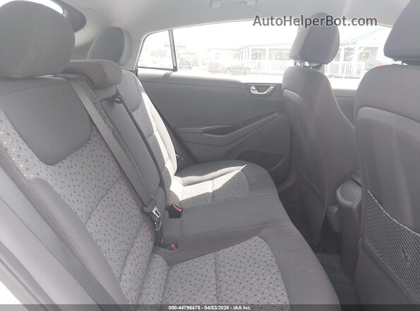 KMHC75LC8HU040595 2017 HYUNDAI IONIQ HYBRID White Вид наклейки з VIN-кодом