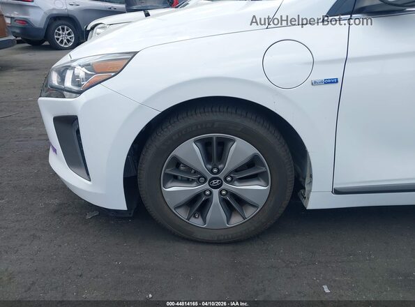 KMHC75LD1KU150470 2019 HYUNDAI IONIQ PLUG-IN HYBRID White Widok z przodu