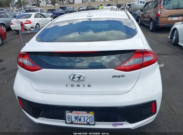 KMHC75LD1KU150470 2019 HYUNDAI IONIQ PLUG-IN HYBRID White 