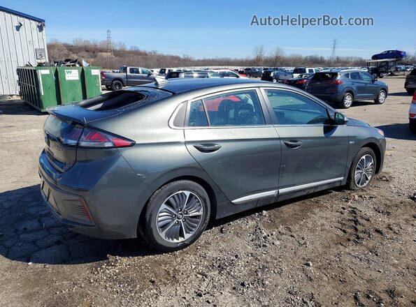 KMHC75LD5LU235460 2020 HYUNDAI IONIQ Charcoal Задня права чверть