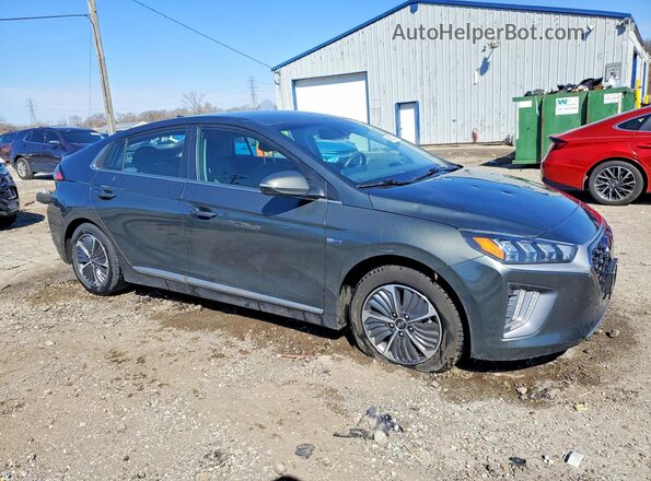 KMHC75LD5LU235460 2020 HYUNDAI IONIQ Charcoal Передня права чверть