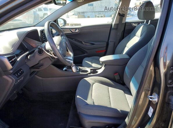 KMHC75LD5LU235460 2020 HYUNDAI IONIQ Charcoal Вид салону спереду