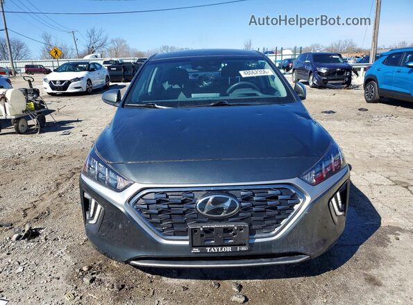 KMHC75LD5LU235460 2020 HYUNDAI IONIQ Charcoal Вид спереду