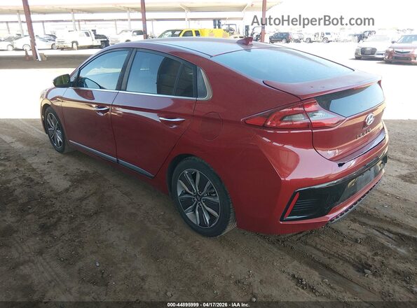 KMHC85LC2KU112640 2019 HYUNDAI IONIQ HYBRID Red Rear left