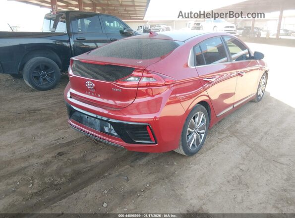 KMHC85LC2KU112640 2019 HYUNDAI IONIQ HYBRID Red Front view