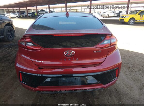 KMHC85LC2KU112640 2019 HYUNDAI IONIQ HYBRID Red 