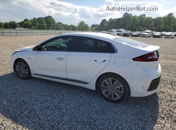 KMHC85LC6JU077566 2018 HYUNDAI IONIQ White უკანა მარცხენა