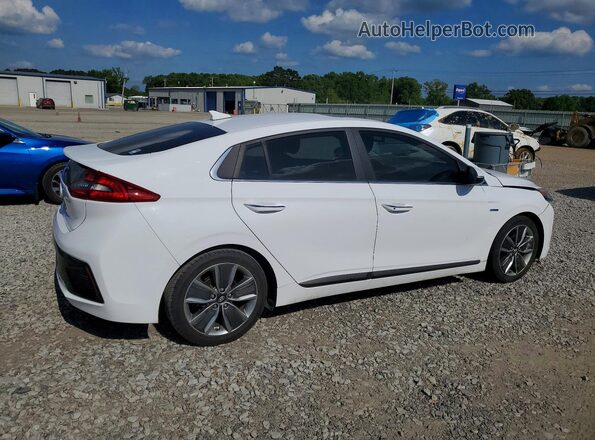 KMHC85LC6JU077566 2018 HYUNDAI IONIQ White უკანა მარჯვენა