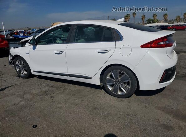 KMHC85LC7HU050094 2017 HYUNDAI IONIQ White უკანა მარცხენა