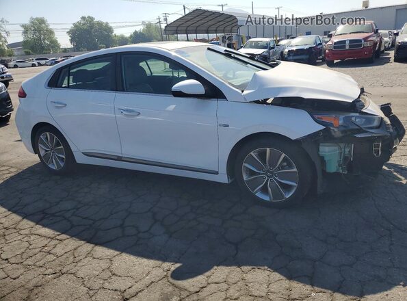 KMHC85LC7HU050094 2017 HYUNDAI IONIQ White წინა მარჯვენა