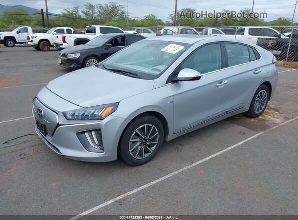 KMHC85LJ6LU071283 2020 HYUNDAI IONIQ ELECTRIC Silver Передня ліва чверть