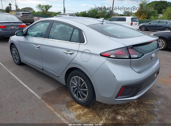 KMHC85LJ6LU071283 2020 HYUNDAI IONIQ ELECTRIC Silver Задня ліва чверть