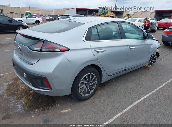 KMHC85LJ6LU071283 2020 HYUNDAI IONIQ ELECTRIC Silver Задня права чверть