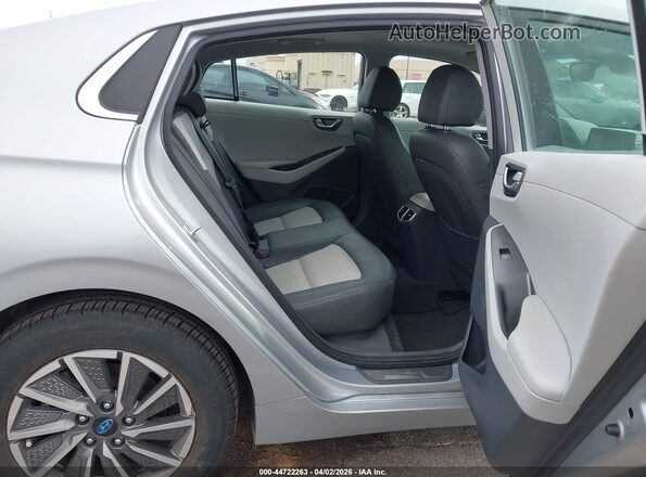 KMHC85LJ6LU071283 2020 HYUNDAI IONIQ ELECTRIC Silver Вид наклейки з VIN-кодом