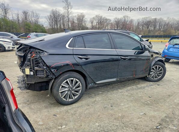 KMHC85LJ6MU077098 2021 HYUNDAI IONIQ Black Հետևի աջ