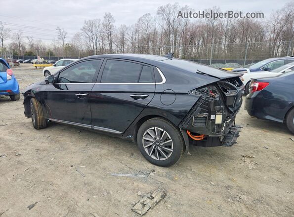 KMHC85LJ6MU077098 2021 HYUNDAI IONIQ Black Հետևի ձախ