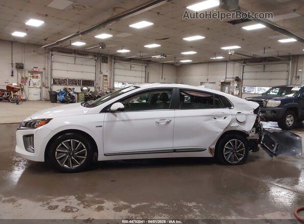 KMHC85LJ8LU077036 2020 HYUNDAI IONIQ ELECTRIC White Vista interior de 360 grados