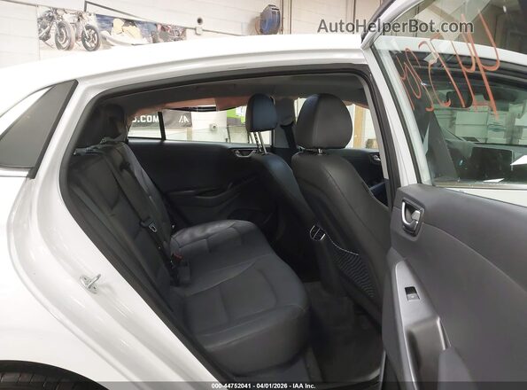 KMHC85LJ8LU077036 2020 HYUNDAI IONIQ ELECTRIC White Vista de la etiqueta del VIN