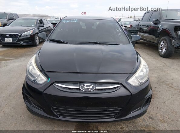 KMHCT4AE0GU084650 2016 HYUNDAI ACCENT Black Սարքավորումների վահանակի տեսք