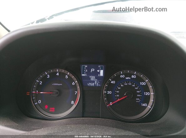 KMHCT4AE0GU084650 2016 HYUNDAI ACCENT Black Հետևի նստատեղերի տեսք
