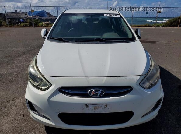 KMHCT4AE3GU060102 2016 HYUNDAI ACCENT White 