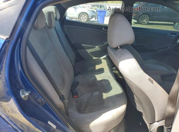 KMHCT4AE3GU092824 2016 HYUNDAI ACCENT Blue უკანა სავარძლების ხედი