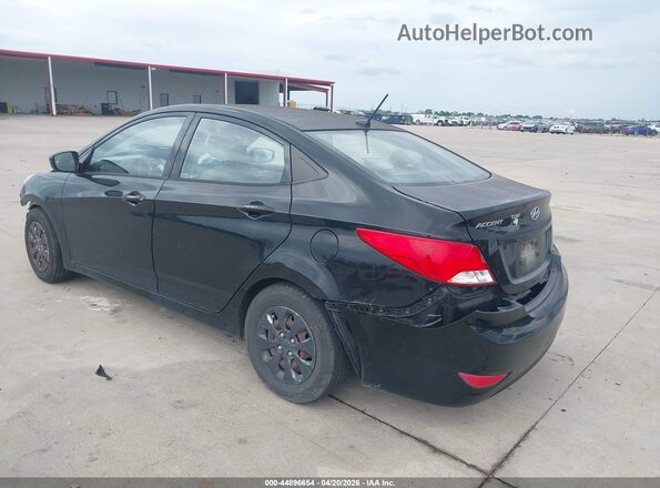 KMHCT4AE6GU006292 2016 HYUNDAI ACCENT Black Rear left