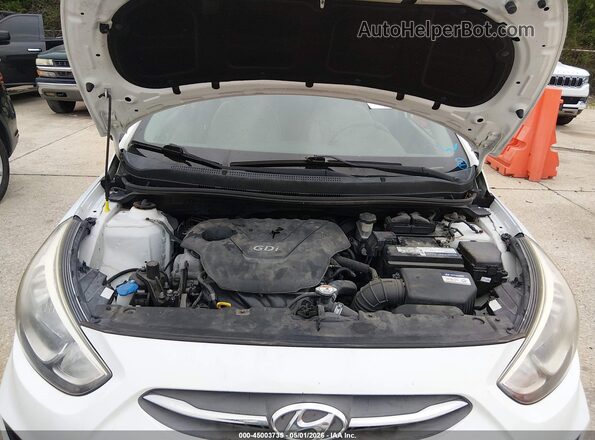 KMHCT4AE6GU012593 2016 HYUNDAI ACCENT White Rear view